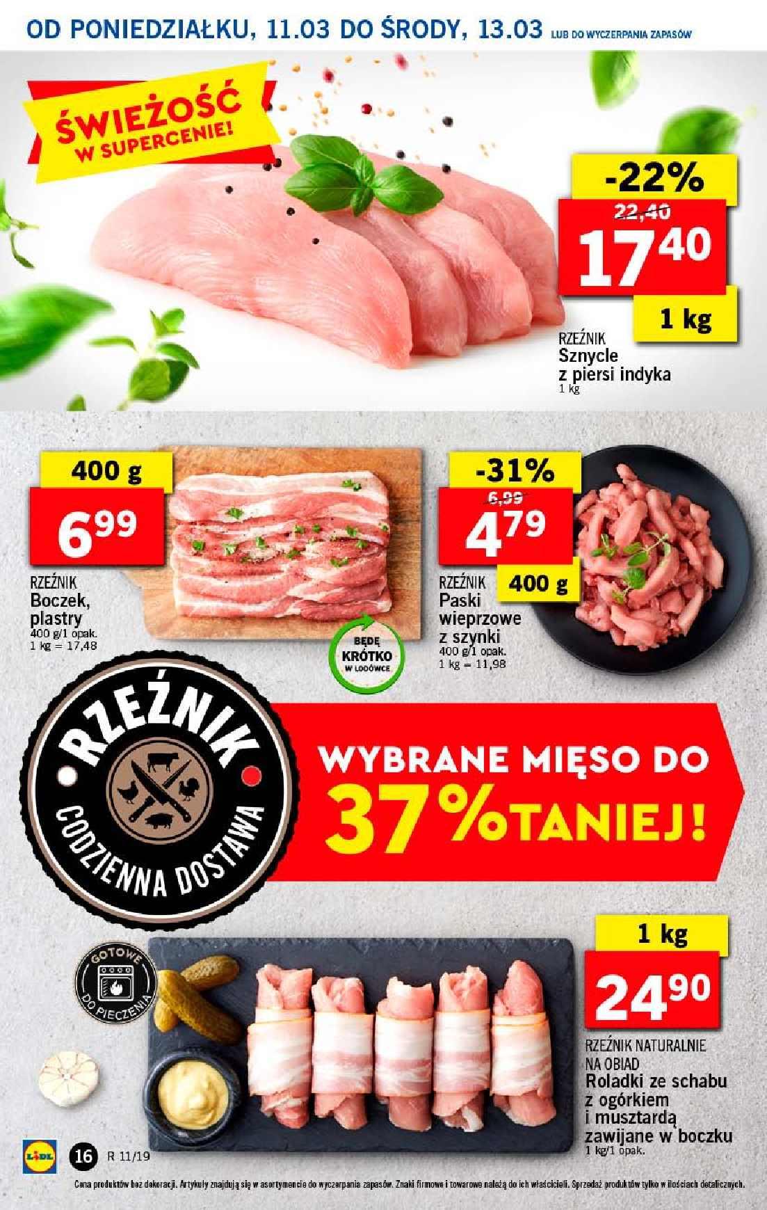 Gazetka promocyjna Lidl do 13/03/2019 str.16