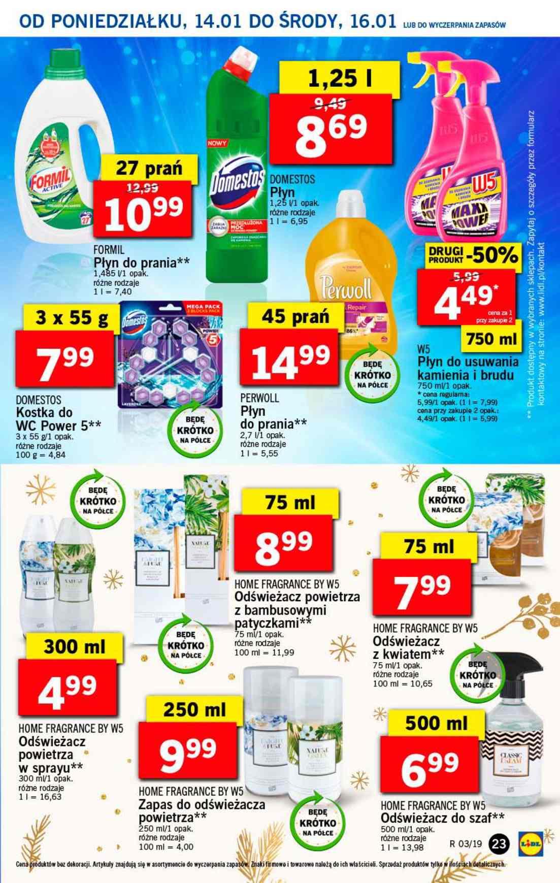 Gazetka promocyjna Lidl do 16/01/2019 str.23