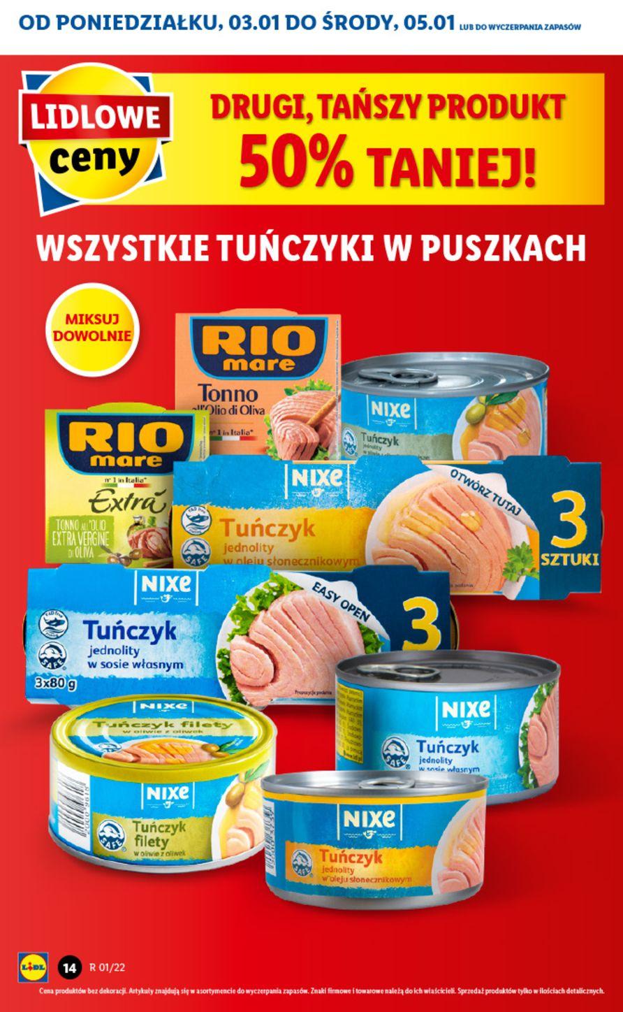 Gazetka promocyjna Lidl do 05/01/2022 str.14