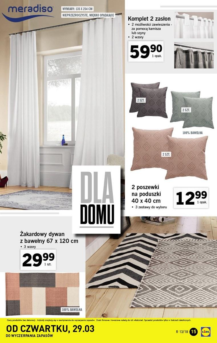 Gazetka promocyjna Lidl do 31/03/2018 str.15