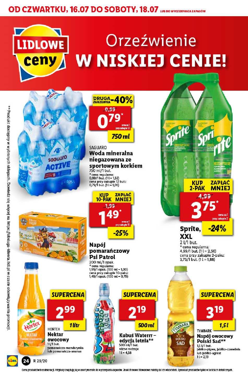 Gazetka promocyjna Lidl do 18/07/2020 str.24