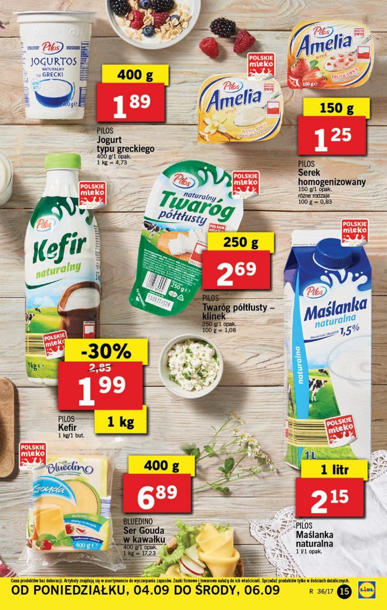 Gazetka promocyjna Lidl do 06/09/2017 str.15