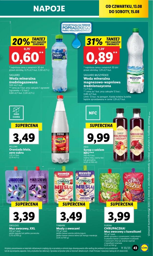 Gazetka promocyjna Lidl do 19/08/2023 str.49