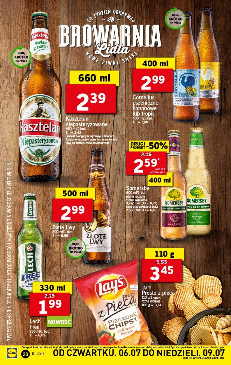 Gazetka promocyjna Lidl do 09/07/2017 str.20