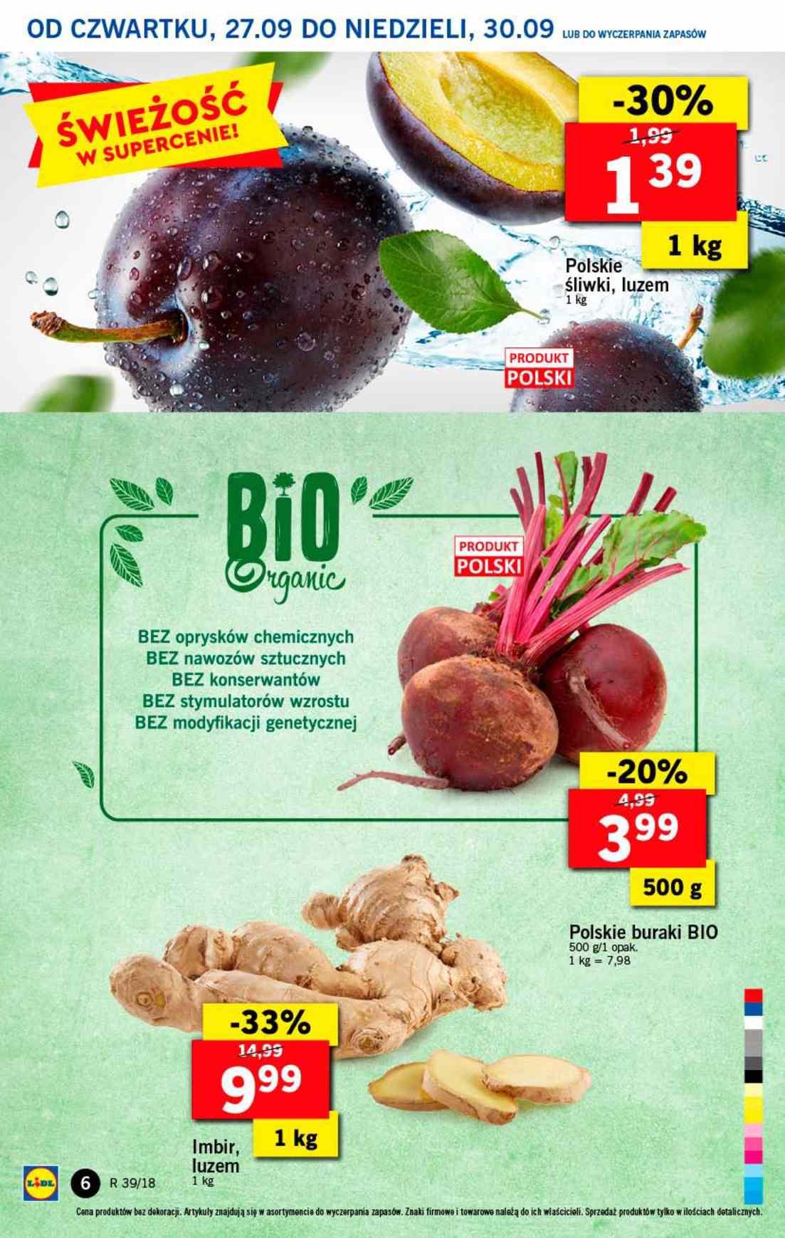 Gazetka promocyjna Lidl do 30/09/2018 str.6