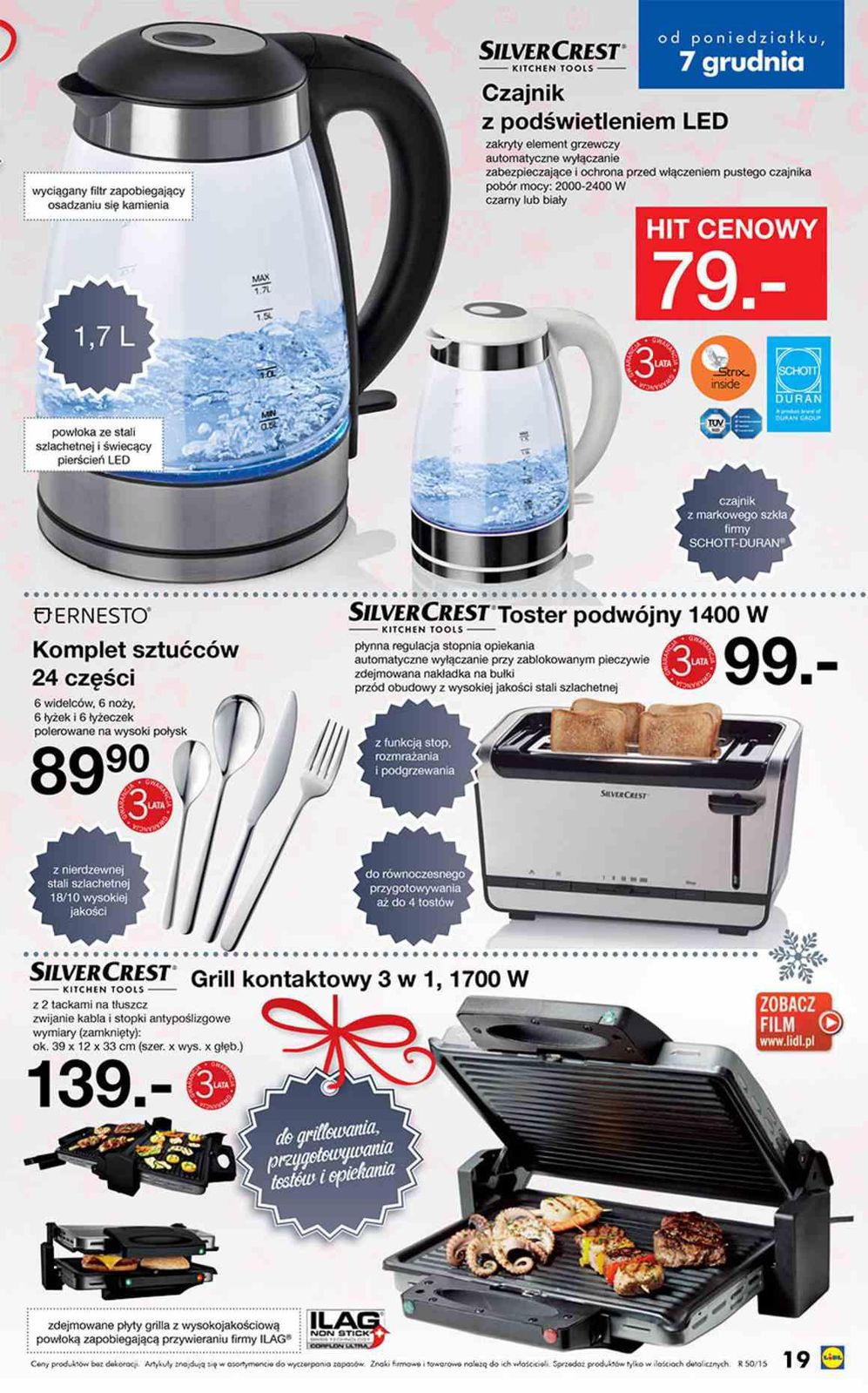 Gazetka promocyjna Lidl do 13/12/2015 str.19