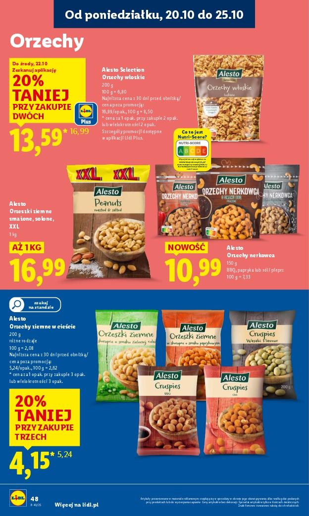 Gazetka promocyjna Lidl do 22/10/2025 str.48