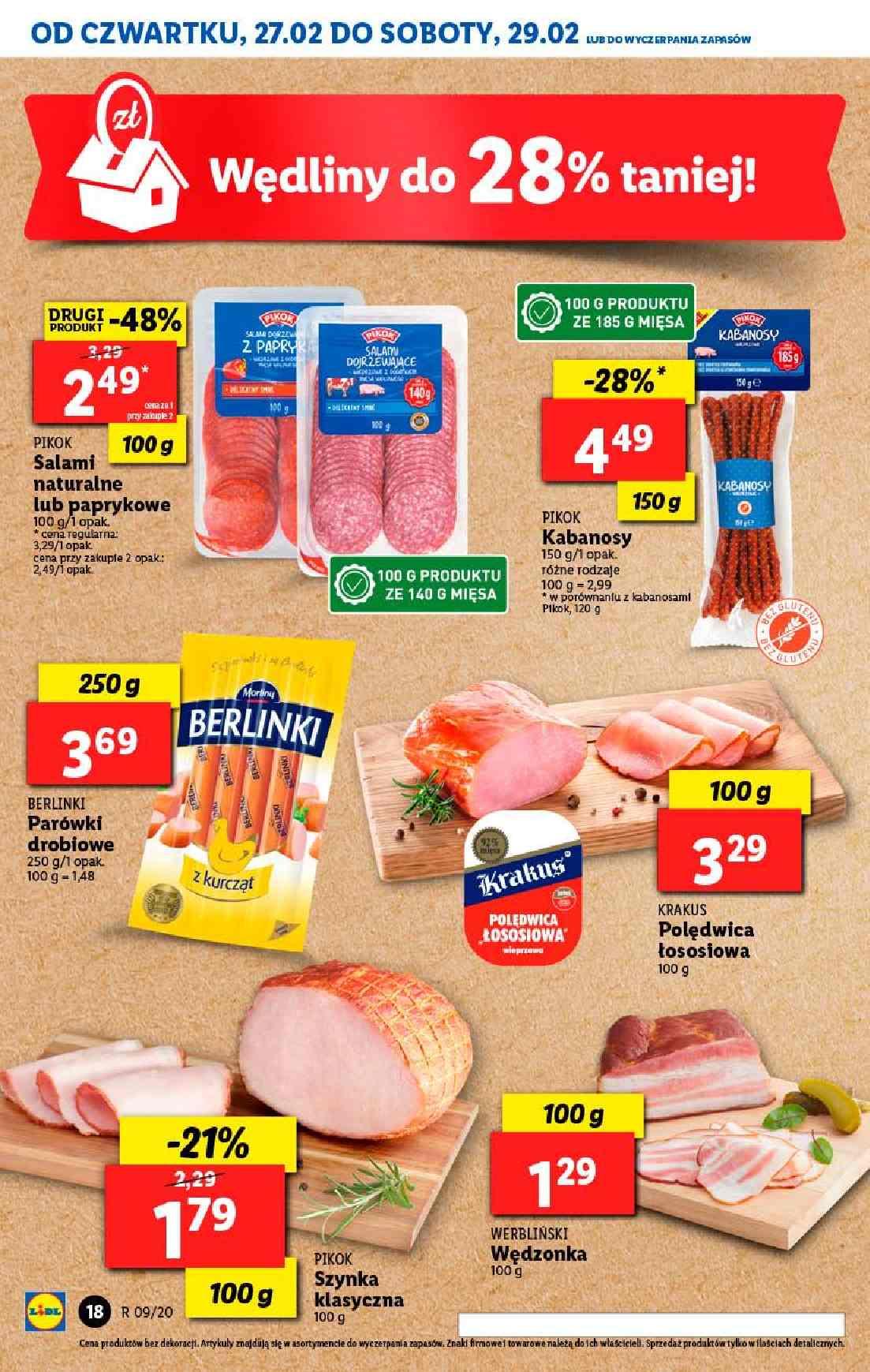 Gazetka promocyjna Lidl do 29/02/2020 str.18