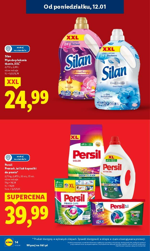 Gazetka promocyjna Lidl do 14/01/2026 str.14