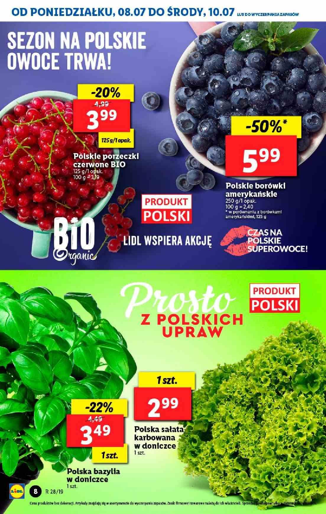 Gazetka promocyjna Lidl do 10/07/2019 str.8