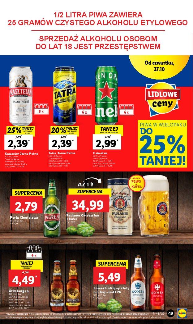 Gazetka promocyjna Lidl do 31/10/2022 str.49