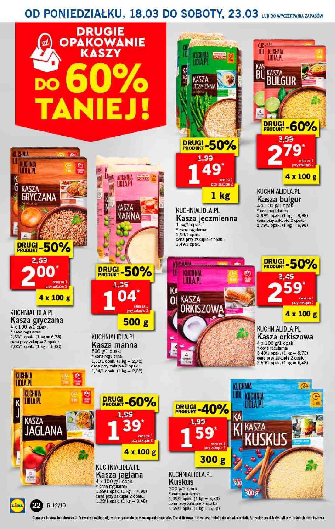 Gazetka promocyjna Lidl do 20/03/2019 str.22