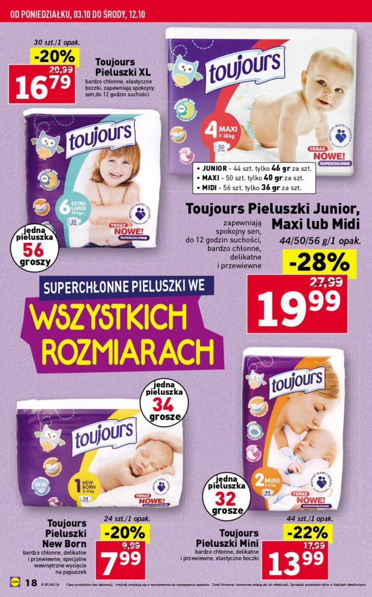 Gazetka promocyjna Lidl do 05/10/2016 str.18