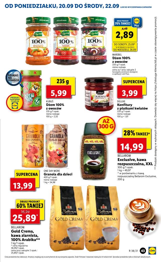 Gazetka promocyjna Lidl do 22/09/2021 str.43