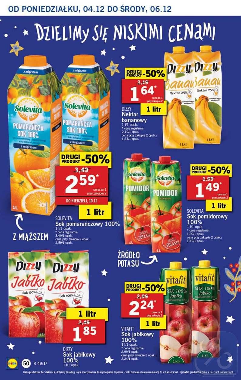 Gazetka promocyjna Lidl do 06/12/2017 str.50