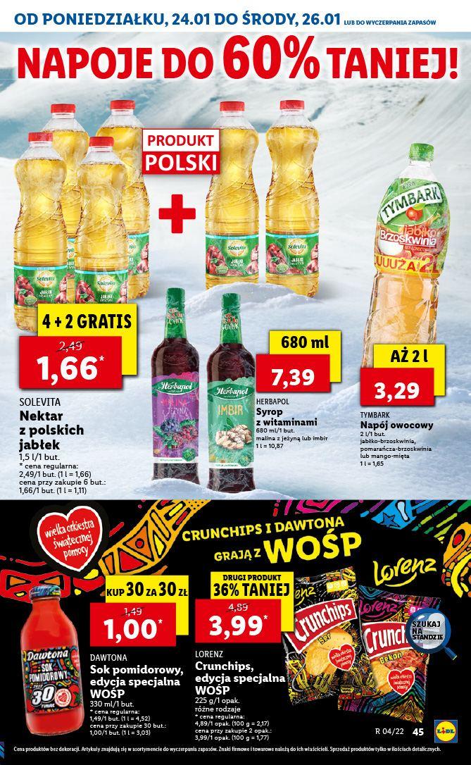 Gazetka promocyjna Lidl do 26/01/2022 str.45