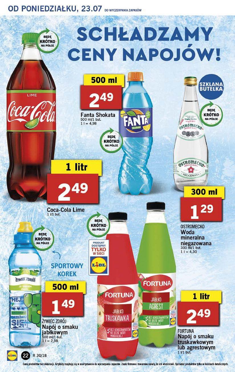 Gazetka promocyjna Lidl do 25/07/2018 str.22