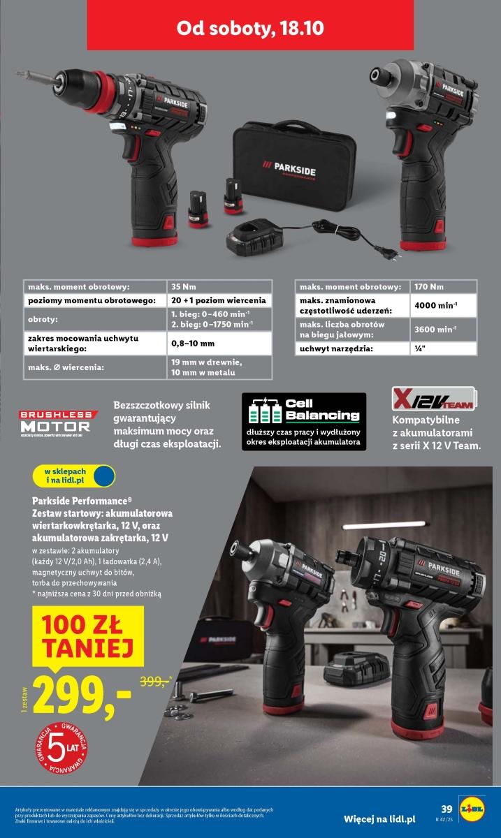Gazetka promocyjna Lidl do 18/10/2025 str.47