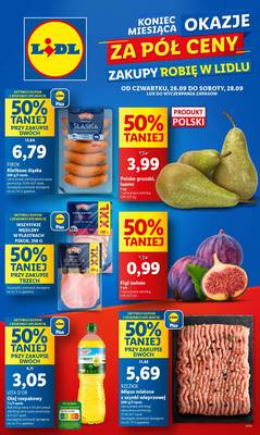 Lidl gazetka - od 26/09/2024 do 28/09/2024