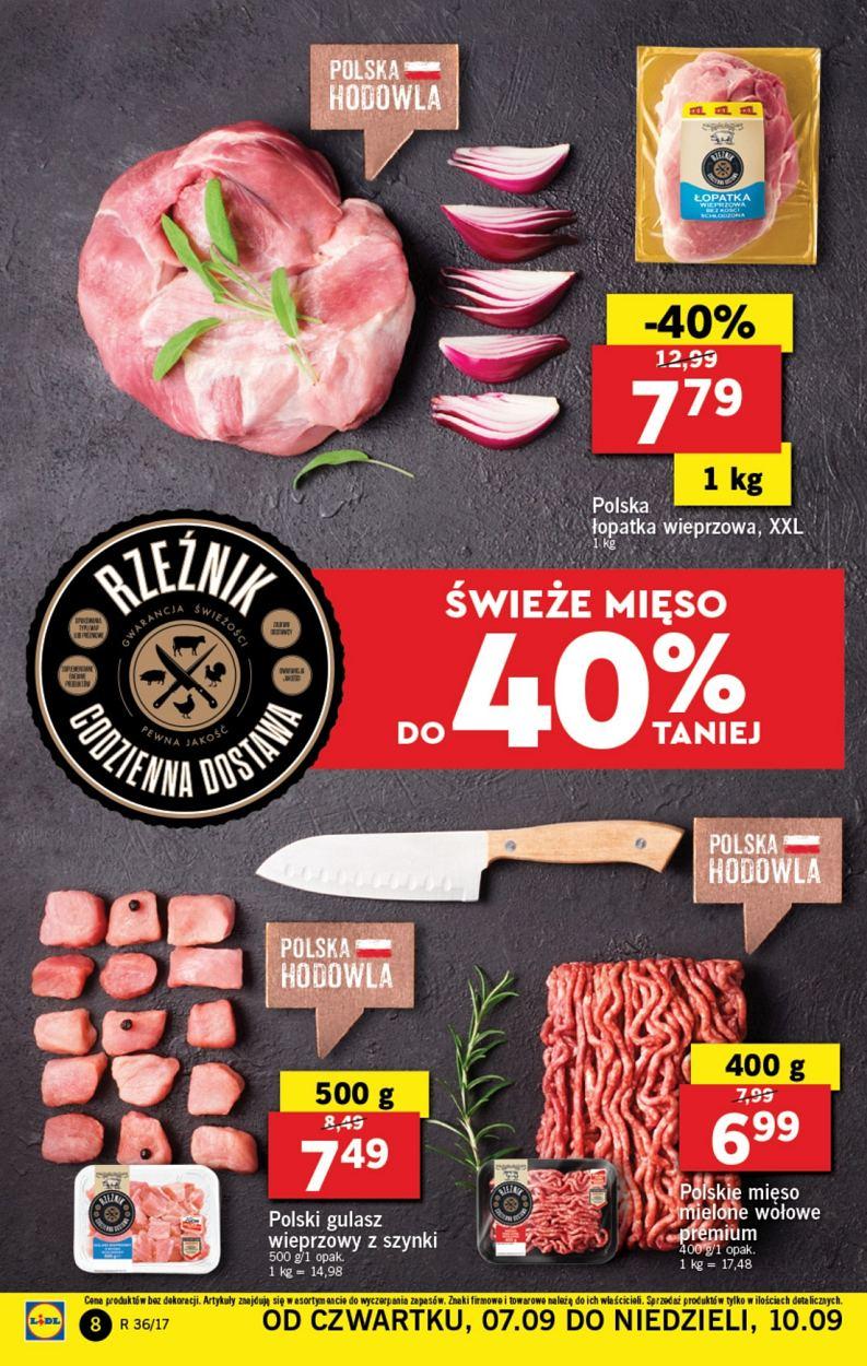 Gazetka promocyjna Lidl do 10/09/2017 str.8