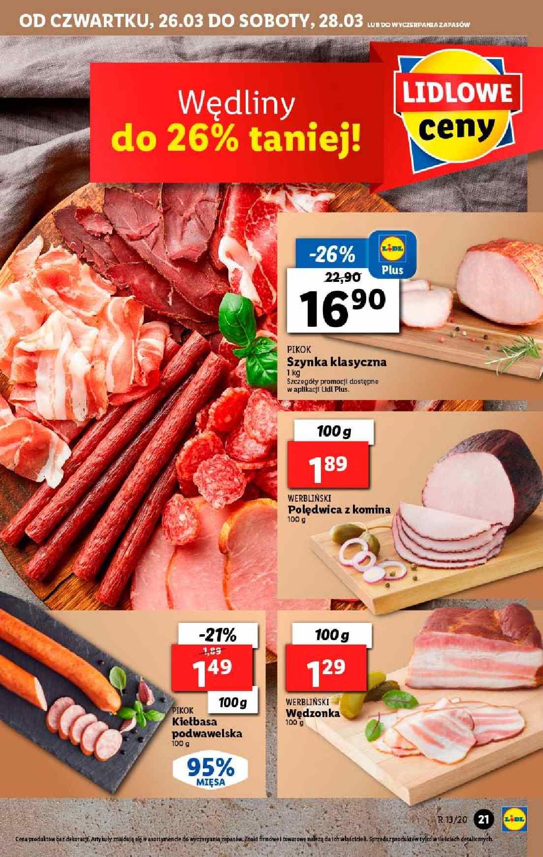 Gazetka promocyjna Lidl do 28/03/2020 str.21