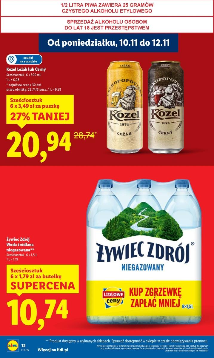 Gazetka promocyjna Lidl do 12/11/2025 str.12
