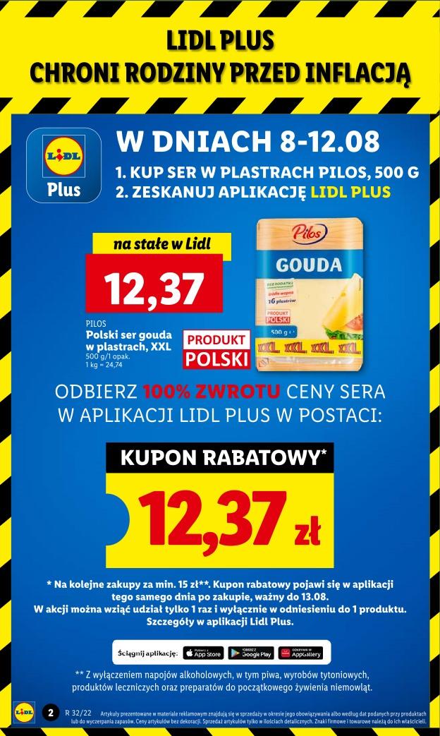 Gazetka promocyjna Lidl do 10/08/2022 str.1