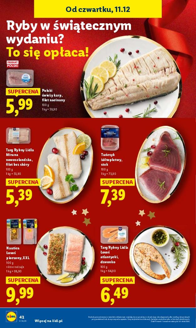 Gazetka promocyjna Lidl do 14/12/2025 str.42