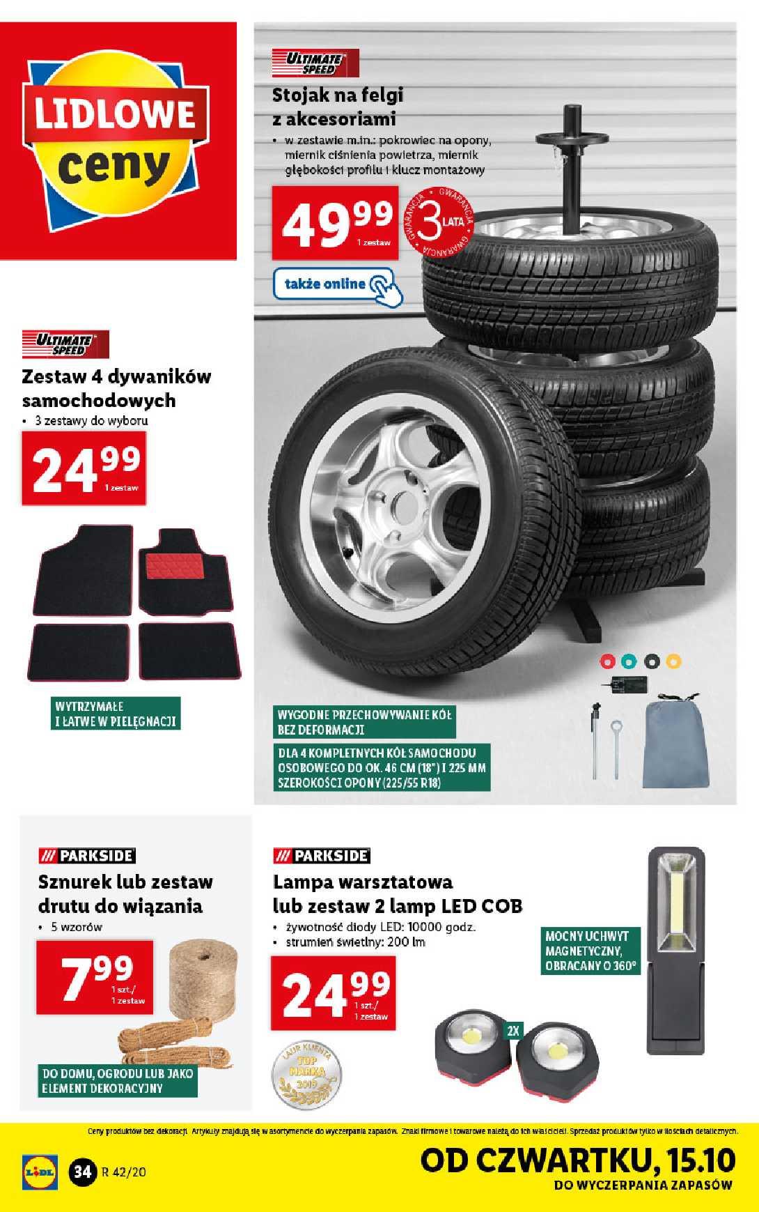 Gazetka promocyjna Lidl do 17/10/2020 str.34