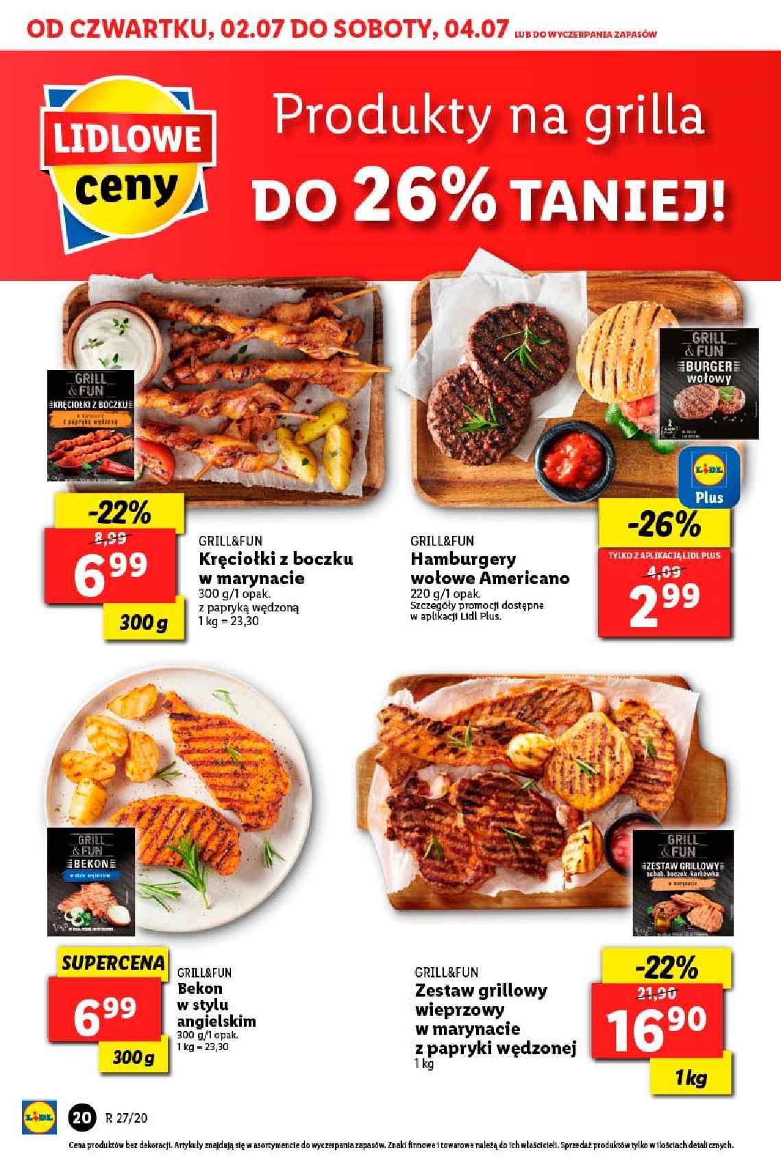 Gazetka promocyjna Lidl do 04/07/2020 str.20