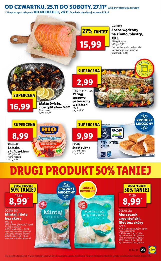 Gazetka promocyjna Lidl do 27/11/2021 str.23