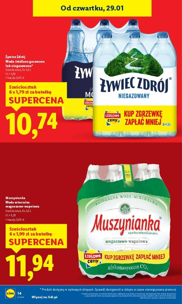 Gazetka promocyjna Lidl do 31/01/2026 str.14