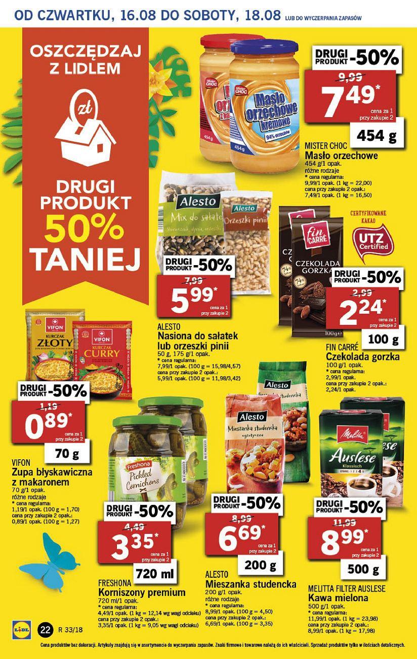 Gazetka promocyjna Lidl do 18/08/2018 str.22