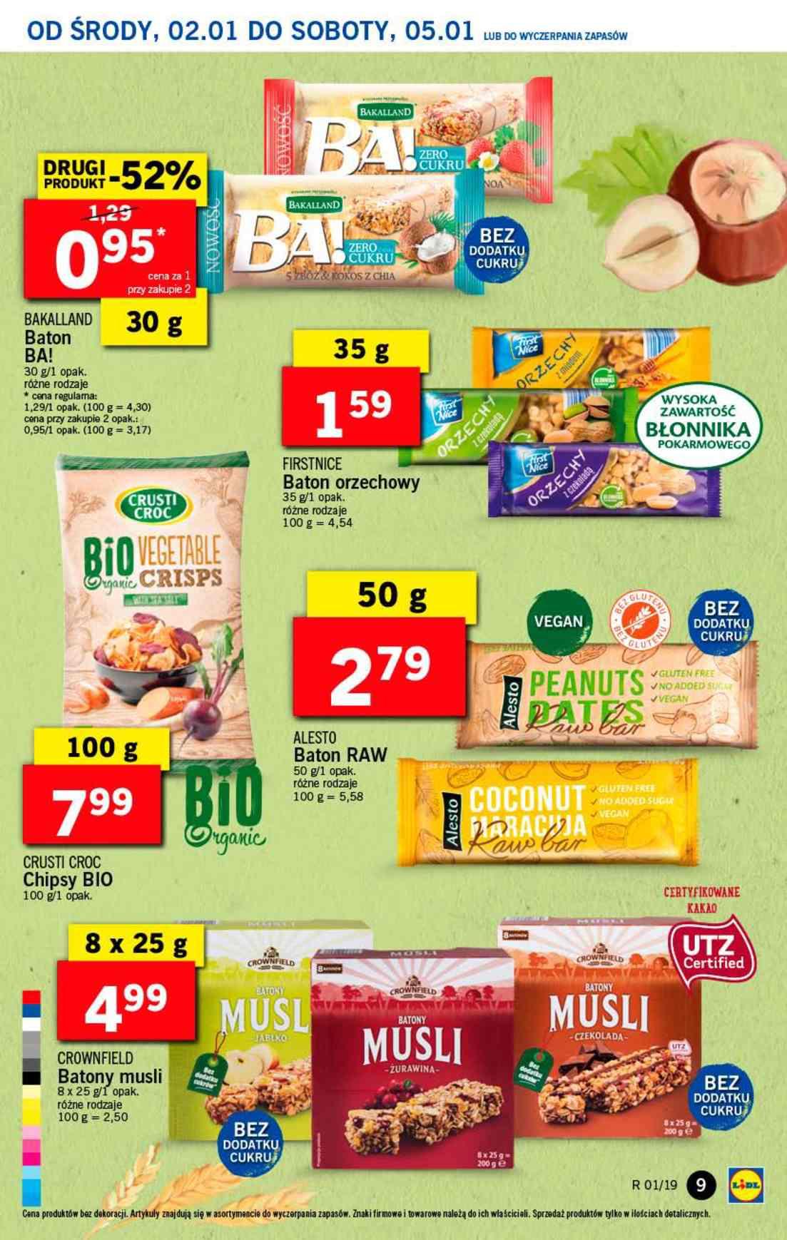 Gazetka promocyjna Lidl do 05/01/2019 str.9