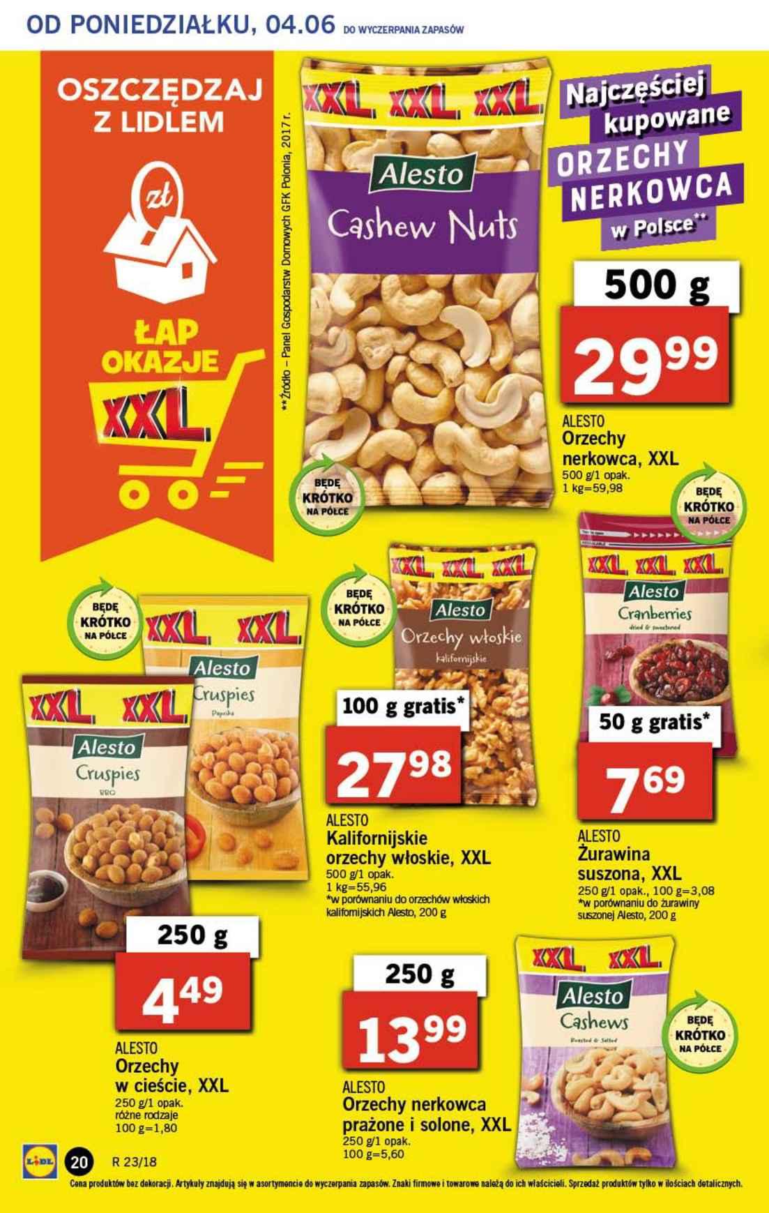 Gazetka promocyjna Lidl do 06/06/2018 str.20