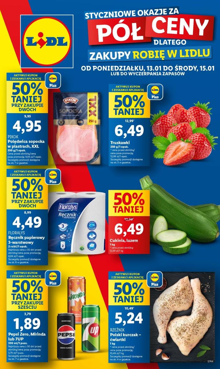 Gazetka promocyjna Lidl do 15/01/2025 str.1