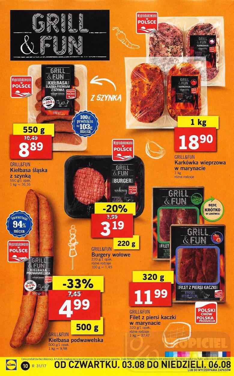 Gazetka promocyjna Lidl do 06/08/2017 str.10