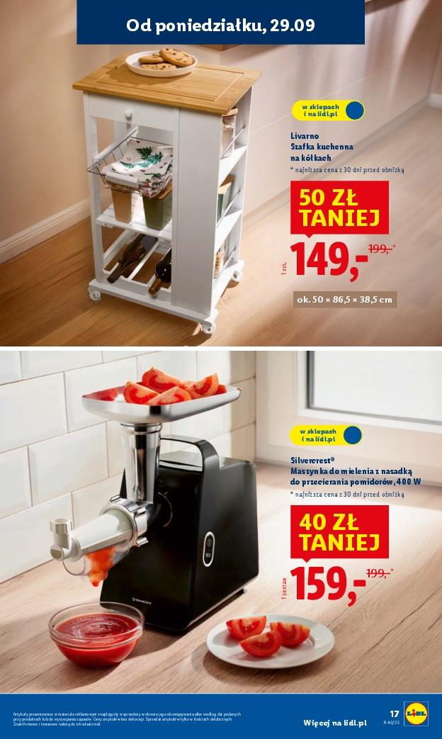 Gazetka promocyjna Lidl do 04/10/2025 str.17