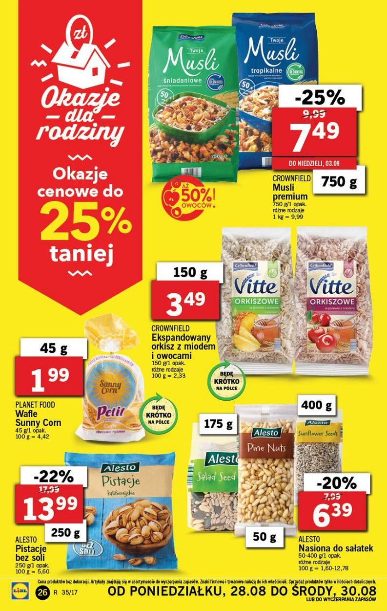 Gazetka promocyjna Lidl do 30/08/2017 str.26