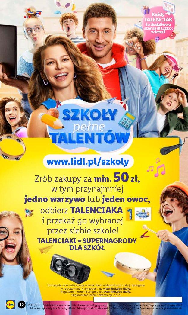 Gazetka promocyjna Lidl do 08/10/2022 str.12