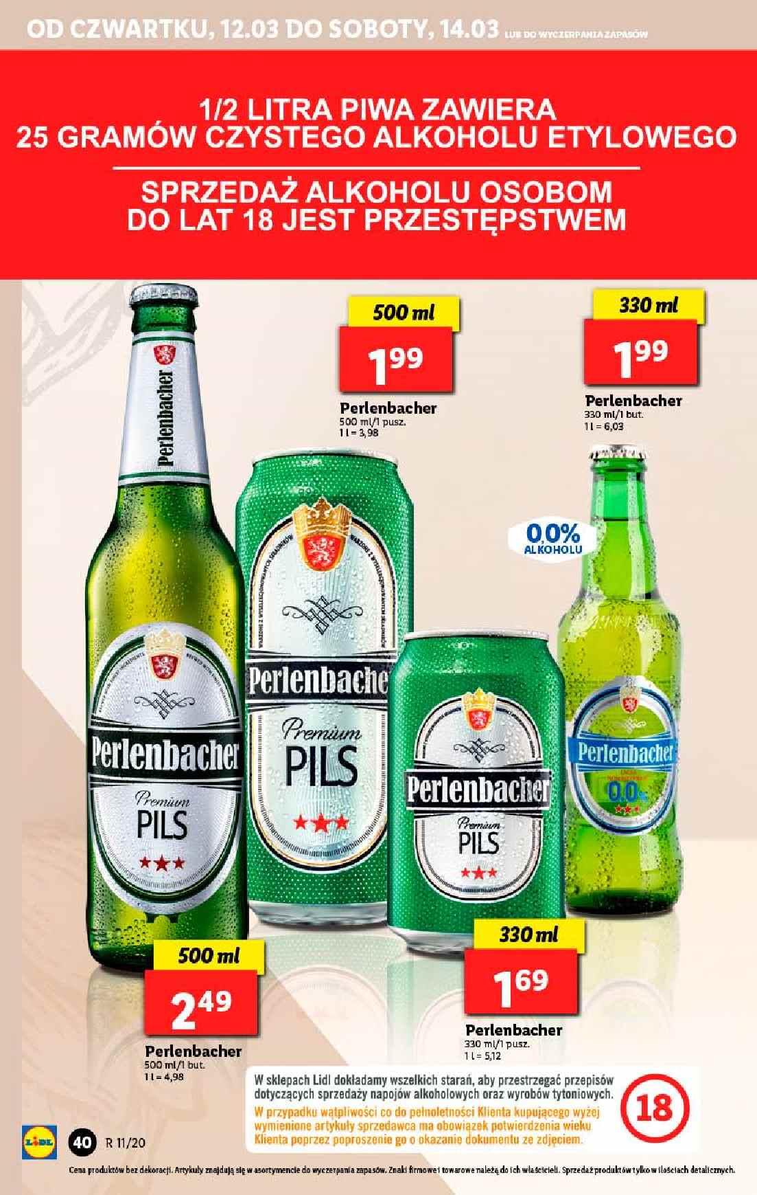 Gazetka promocyjna Lidl do 14/03/2020 str.40