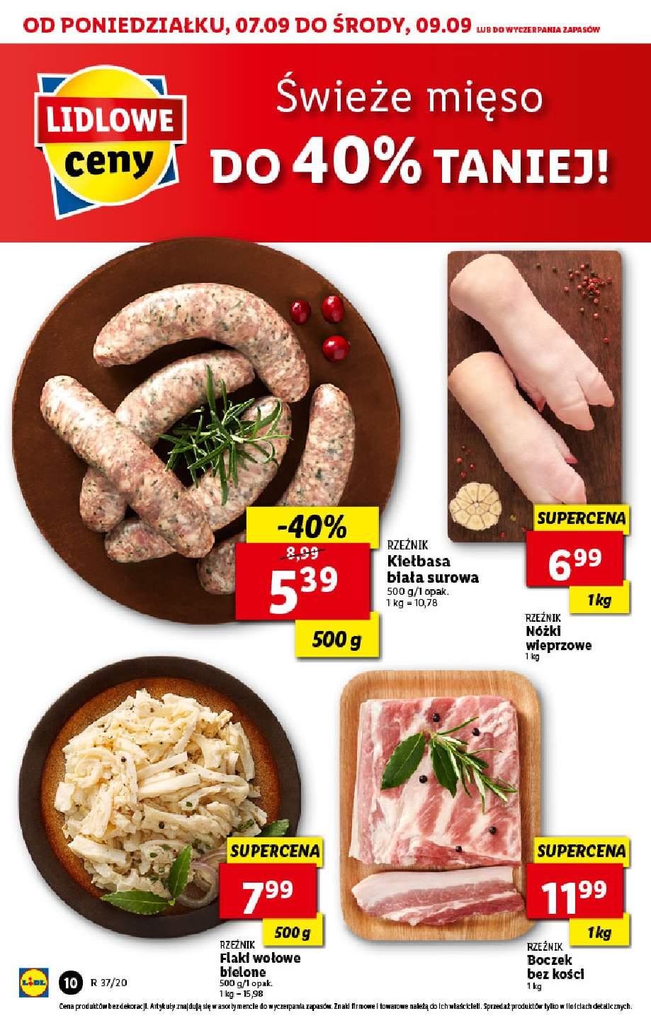 Gazetka promocyjna Lidl do 12/09/2020 str.10