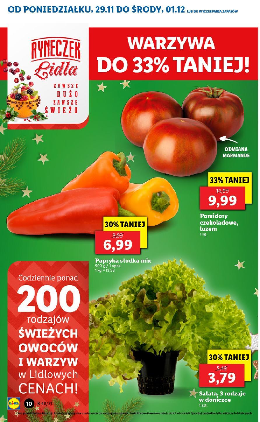 Gazetka promocyjna Lidl do 01/12/2021 str.10