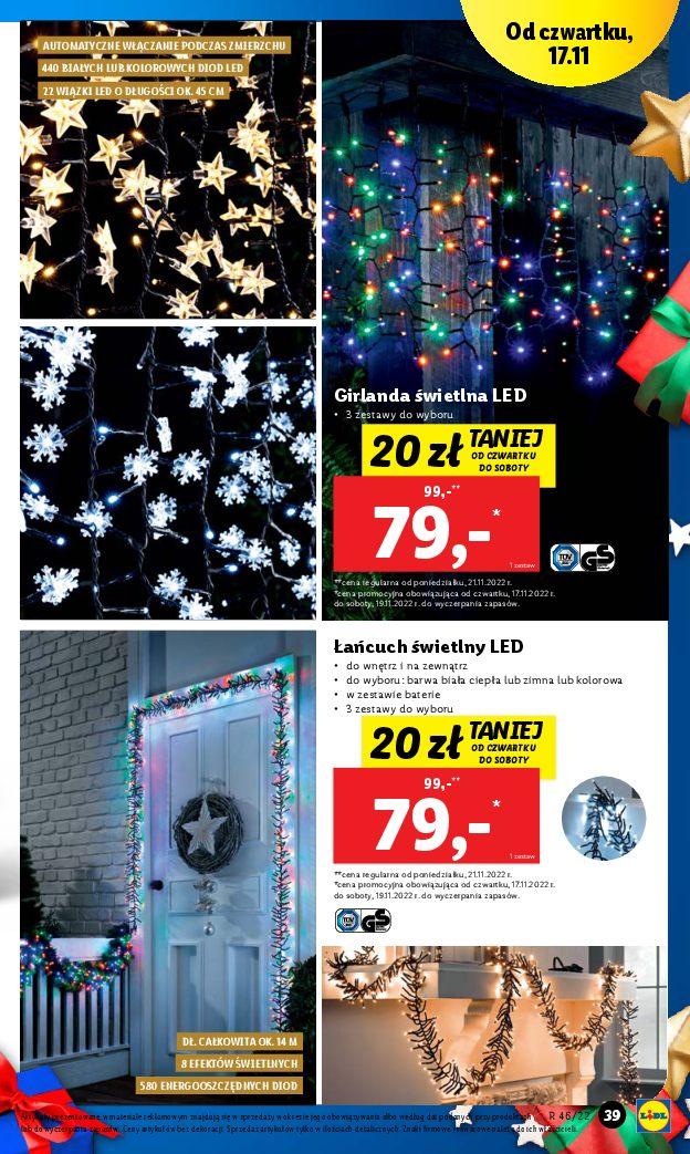 Gazetka promocyjna Lidl do 19/11/2022 str.39