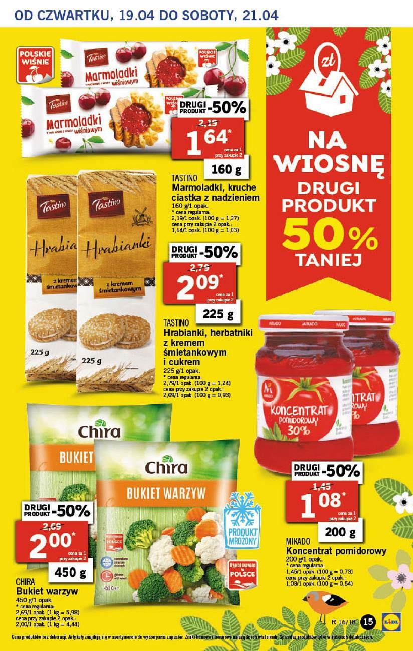 Gazetka promocyjna Lidl do 21/04/2018 str.15