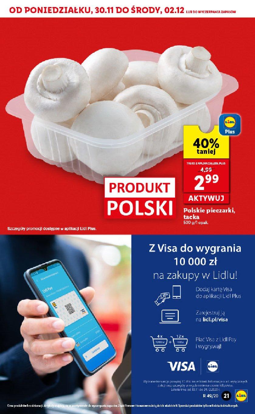 Gazetka promocyjna Lidl do 06/12/2020 str.21