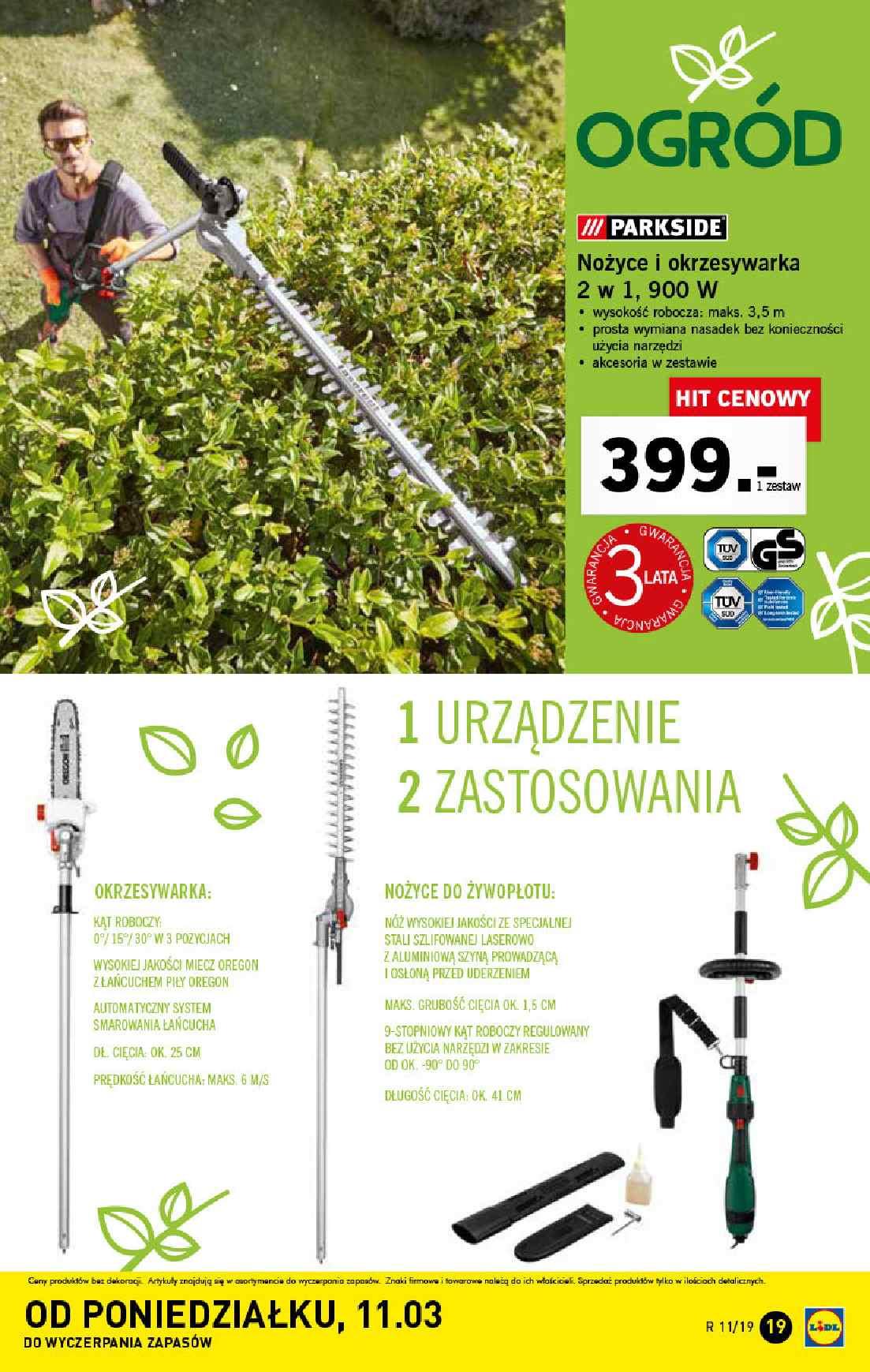 Gazetka promocyjna Lidl do 17/03/2019 str.19