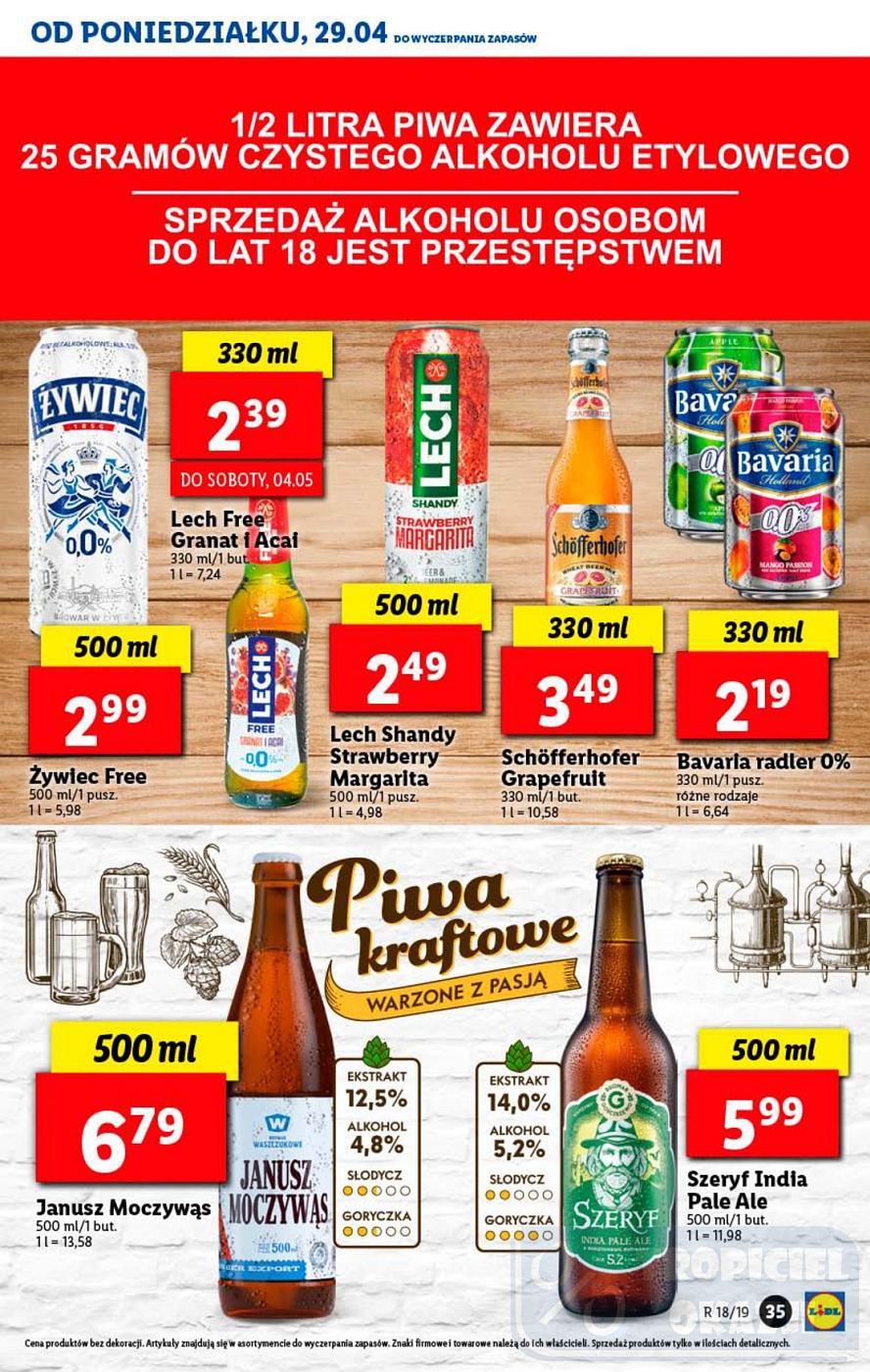 Gazetka promocyjna Lidl do 04/05/2019 str.35