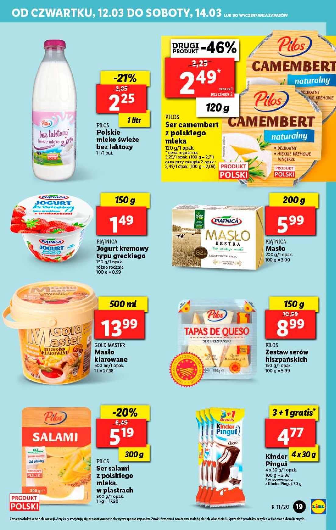 Gazetka promocyjna Lidl do 14/03/2020 str.19