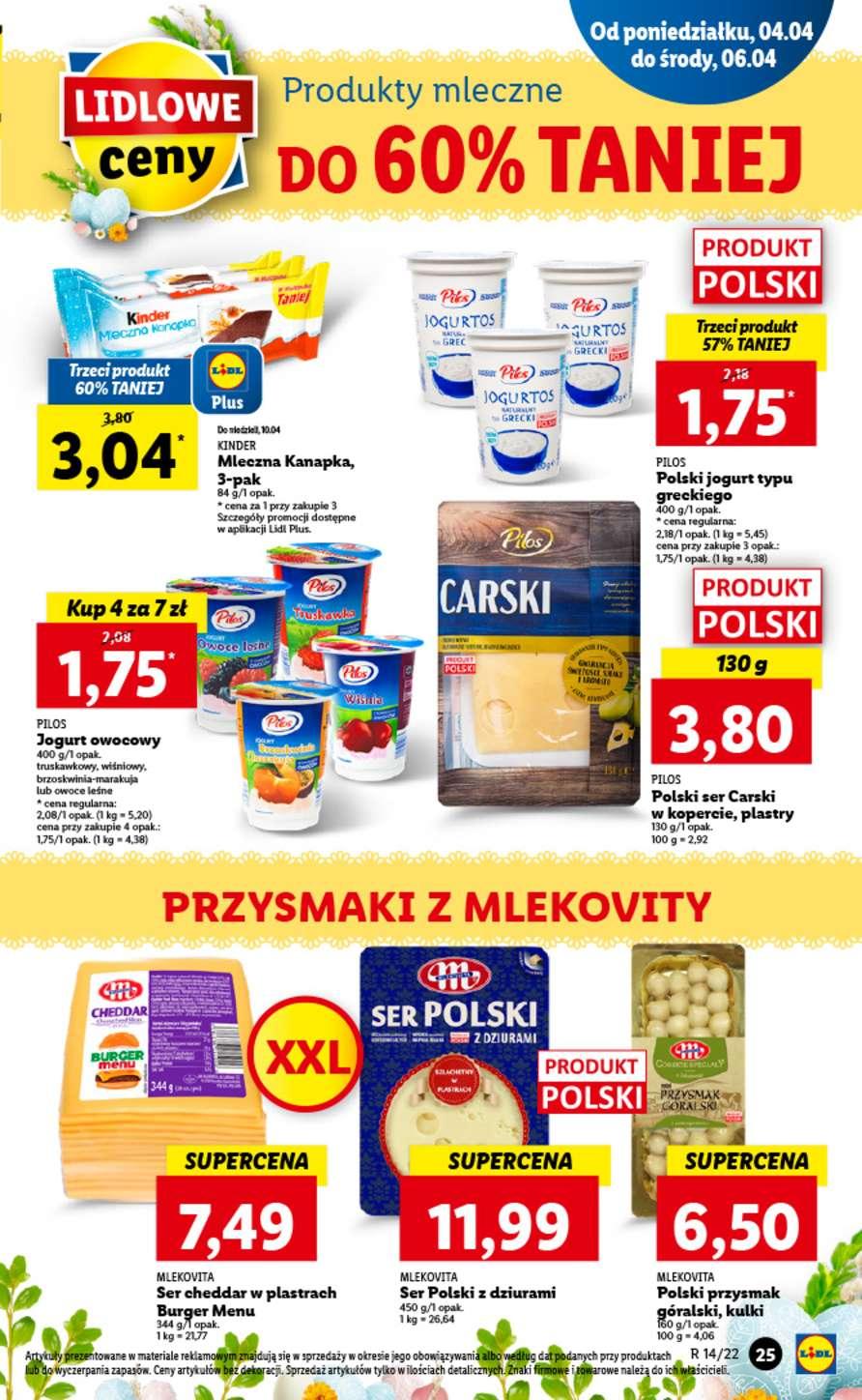 Gazetka promocyjna Lidl do 06/04/2022 str.25